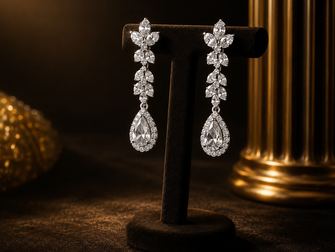 Diamond earrings